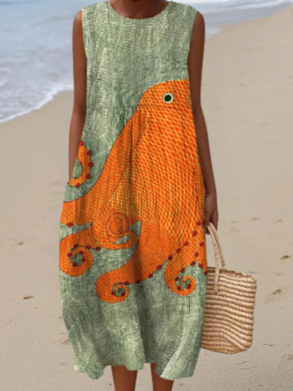 Lina | Robe décontractée d'été