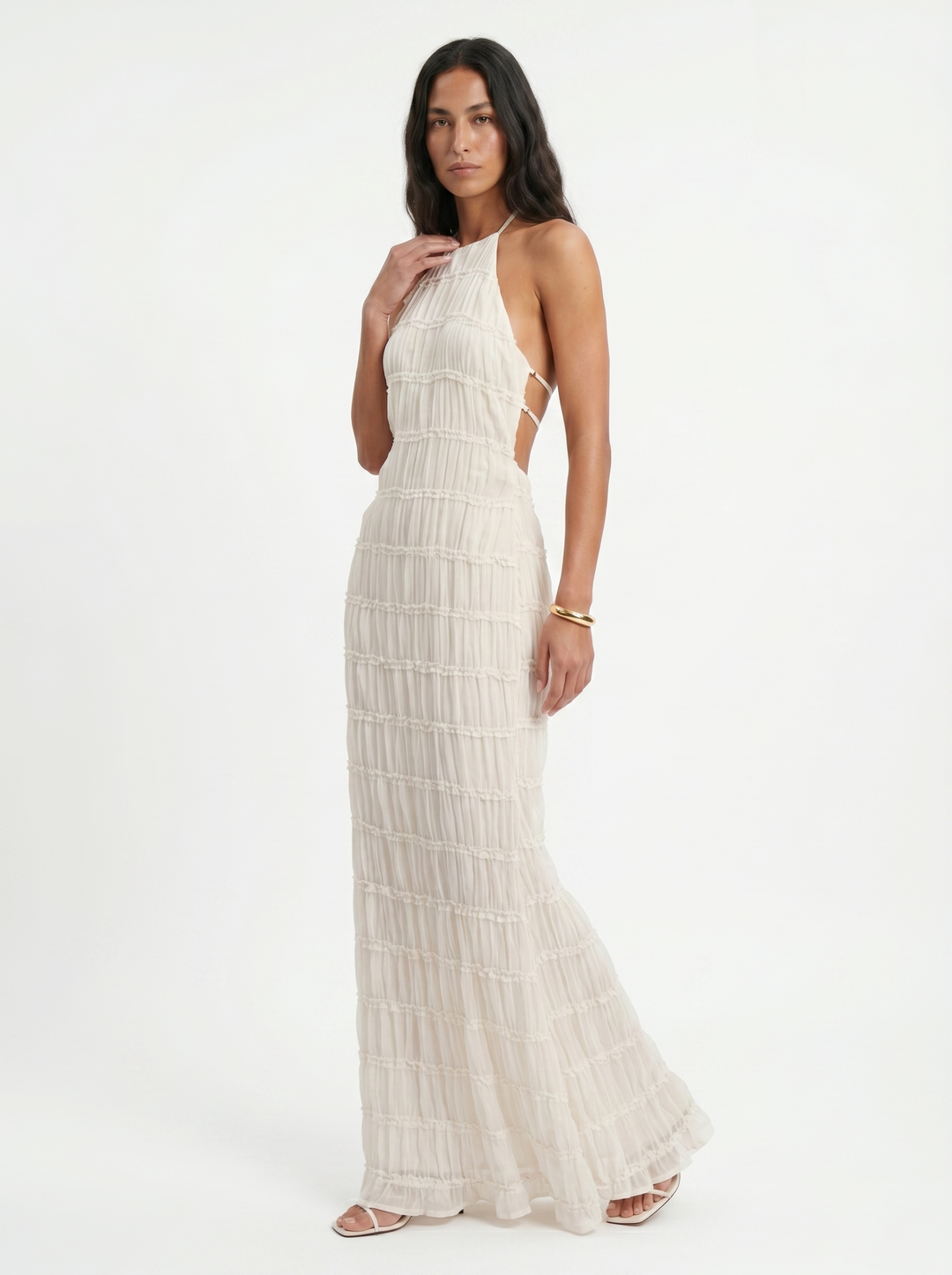 Angèle | Robe longue d'été