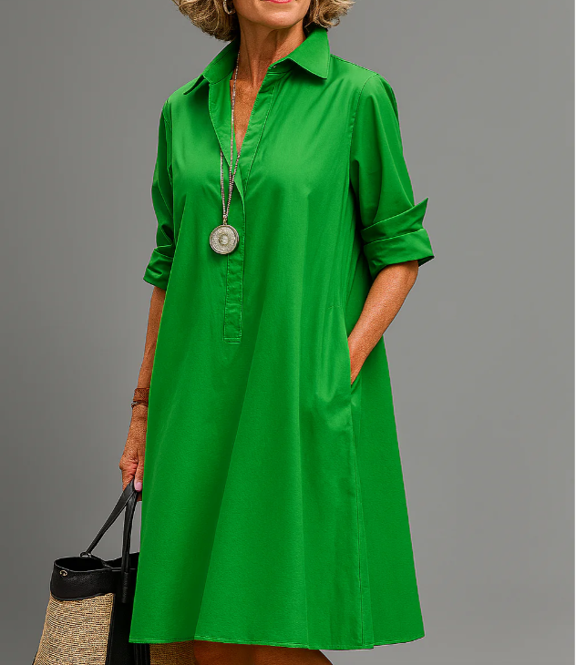 Naomi | Une robe midi soignée et élégante