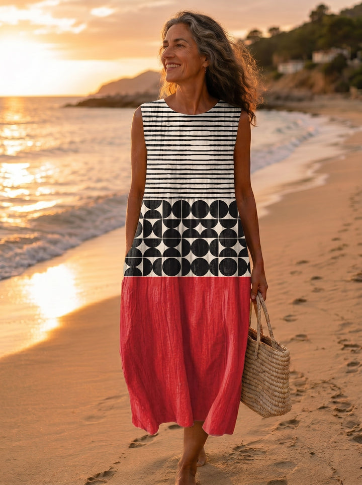 Stina | Robe décontractée d'été