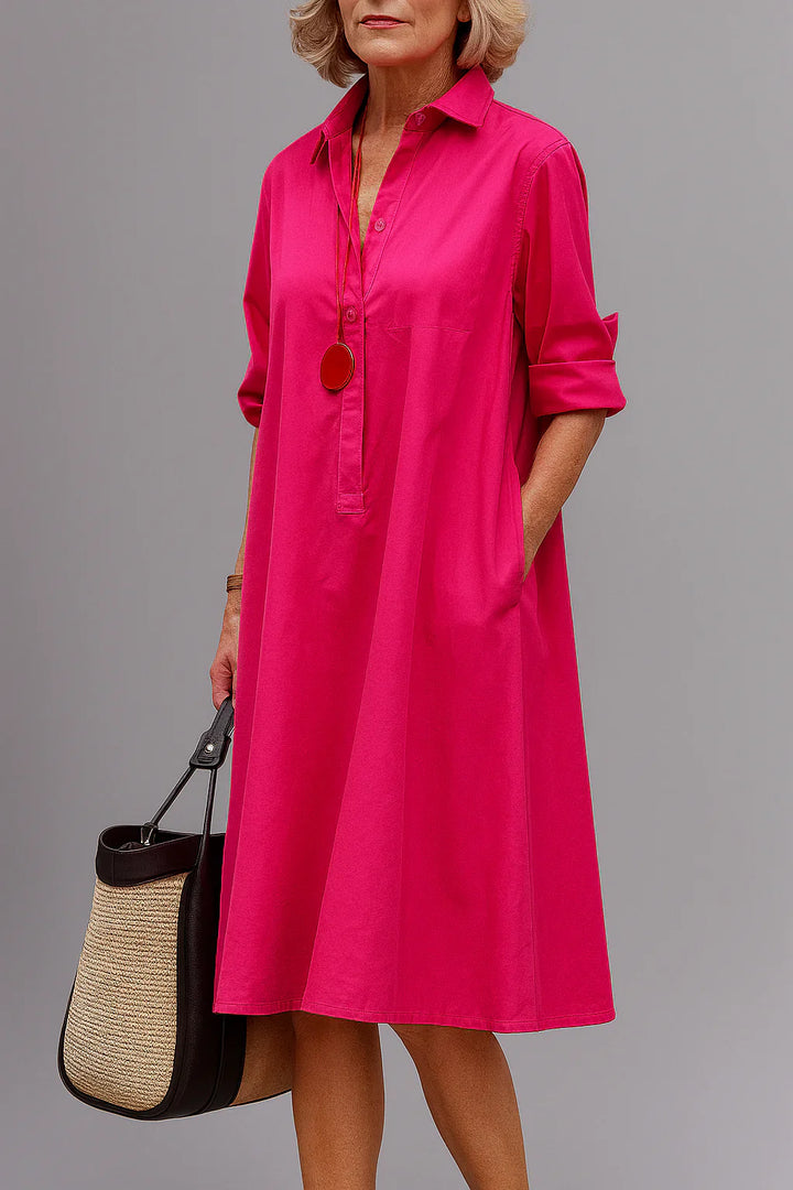 Naomi | Une robe midi soignée et élégante