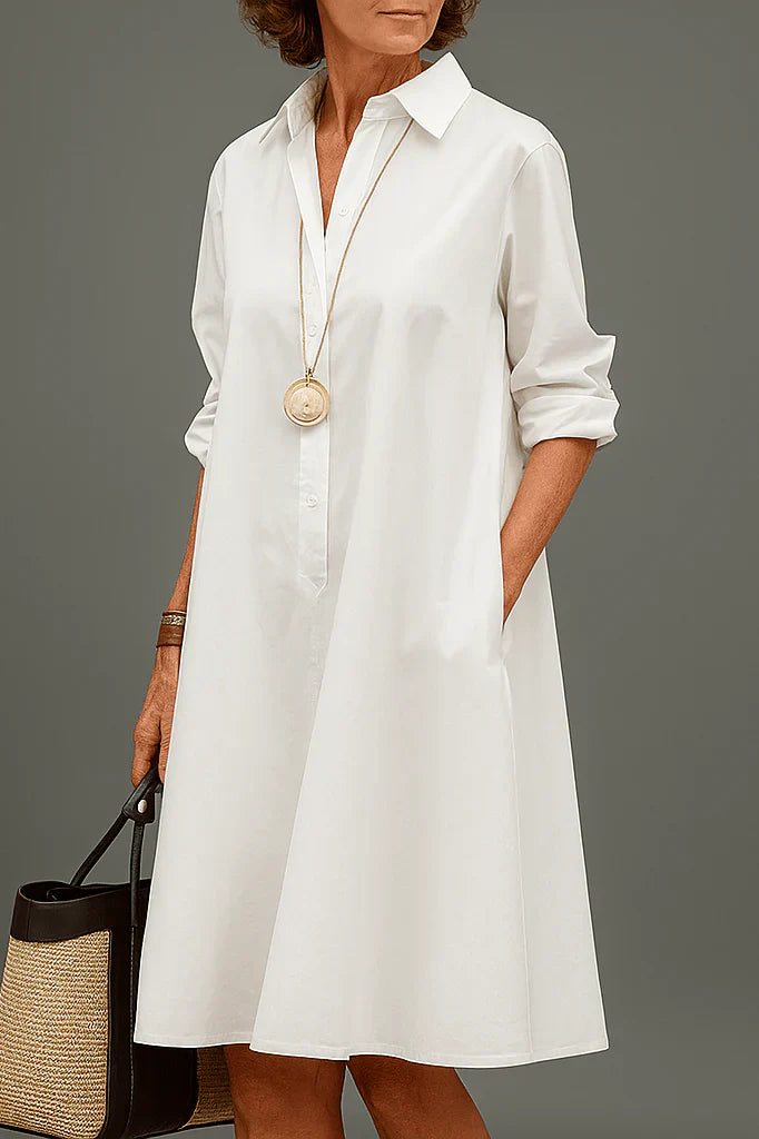 Naomi | Une robe midi soignée et élégante